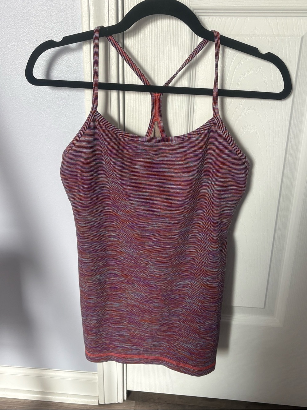 Lululemon Women’s Strappy Space-Dye Tank Top - Pink Multicolor